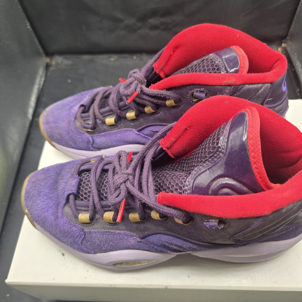 Reebok Purple and Red Athletic Shoes